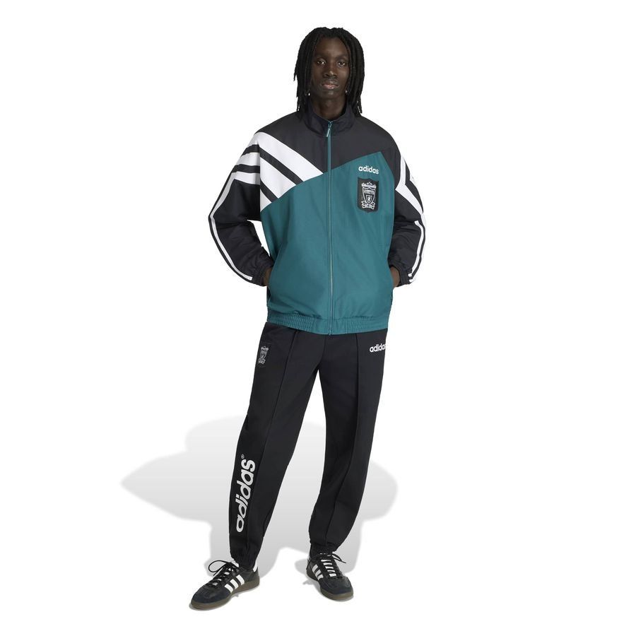 Liverpool Track Top Bringback 1995/96 - Rich Green/Black - Men's-SoccerKits Hub | Buy Soccer Jerseys Online